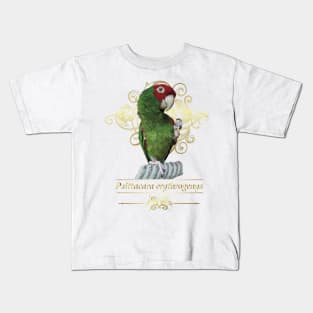 Red-masked Parakeet Kids T-Shirt